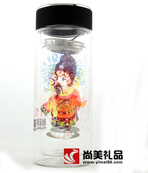 双层水晶杯