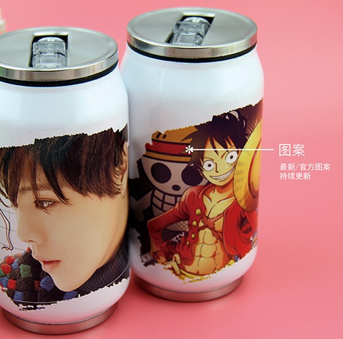 易拉罐照片保温杯